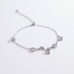 Kadın Gümüş Çelik Bileklik Kelebek Model 316L  | YUSSO