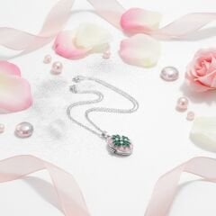 Kadın Gümüş Çelik Kolye 316L - Fotoğraflı