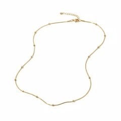 316L Paslanmaz Çelik Kadın Altın Kolye | YUSSO