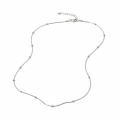 316L Paslanmaz Çelik Kadın Gümüş Kolye | YUSSO