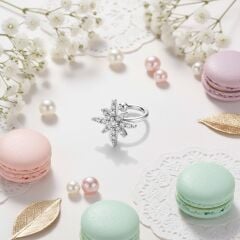 Kadın 316L Paslanmaz Çelik Kıkırdak Küpe | YUSSO