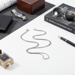 Erkek Paslanmaz Çelik Kolye 316L Kararmayan – YUSSO