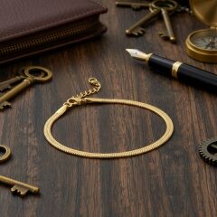 Erkek Paslanmaz Çelik Bileklik 316L Kararmayan – YUSSO