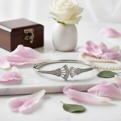 Kadın Paslanmaz Ayarlanabilir Kelepçe Bileklik 316L Kararmayan – YUSSO