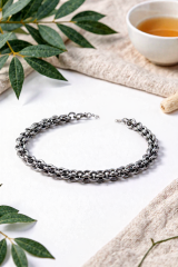 Kadın Kalın Çelik Kolye 316L